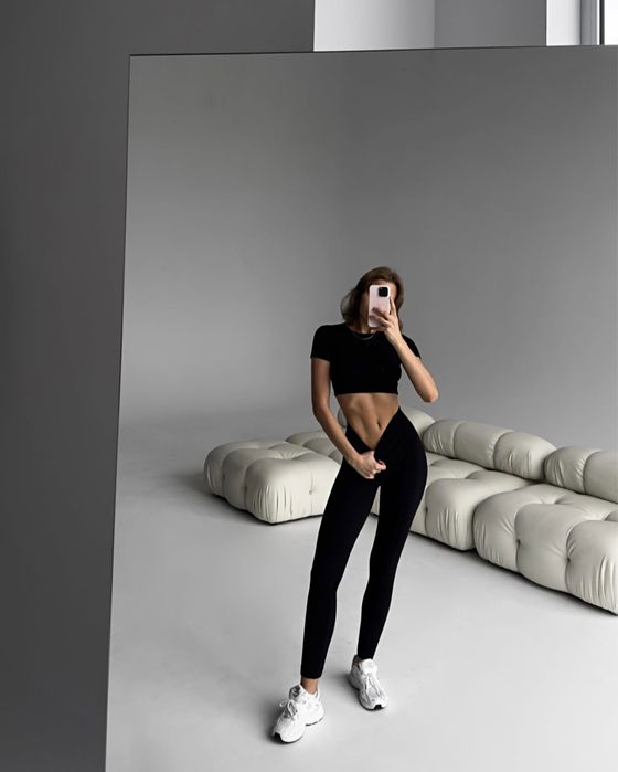 ‼️Лосіни в рубчик безшовні ‼️