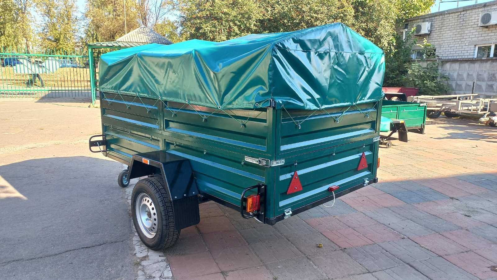 Новий посилений причіп 2500/1300/500 з виробництва Доставка Документи