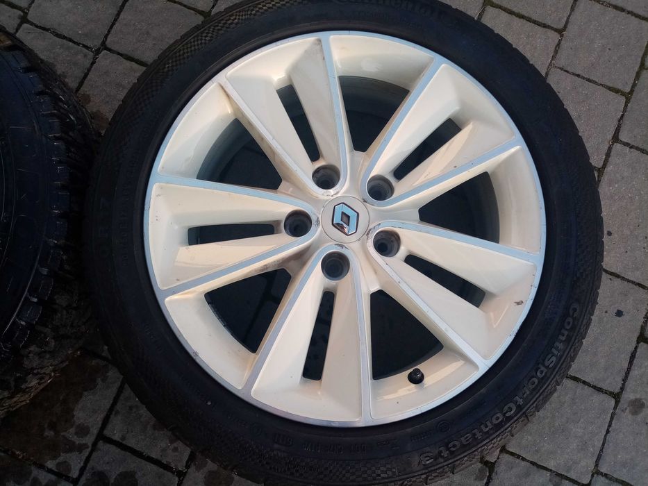 Alufelgi 17 cali Renault megane 3 Florida kość słonowa 5x114,3 j NOWA