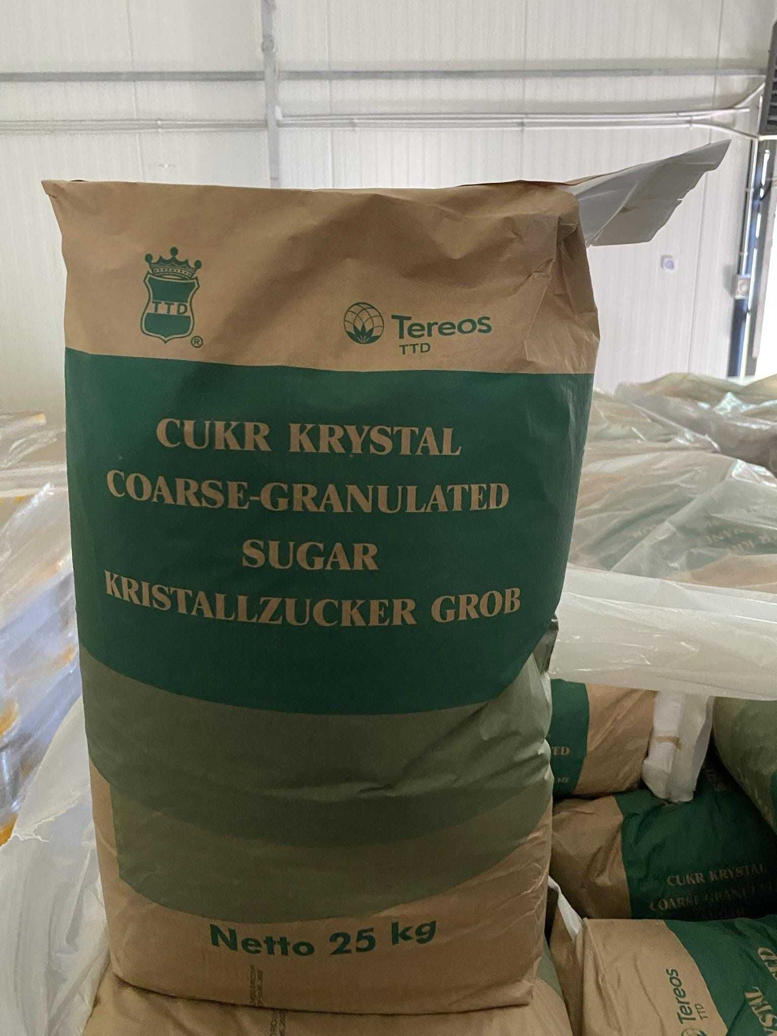 Cukier czeski Tereos worki papierowe 25kg