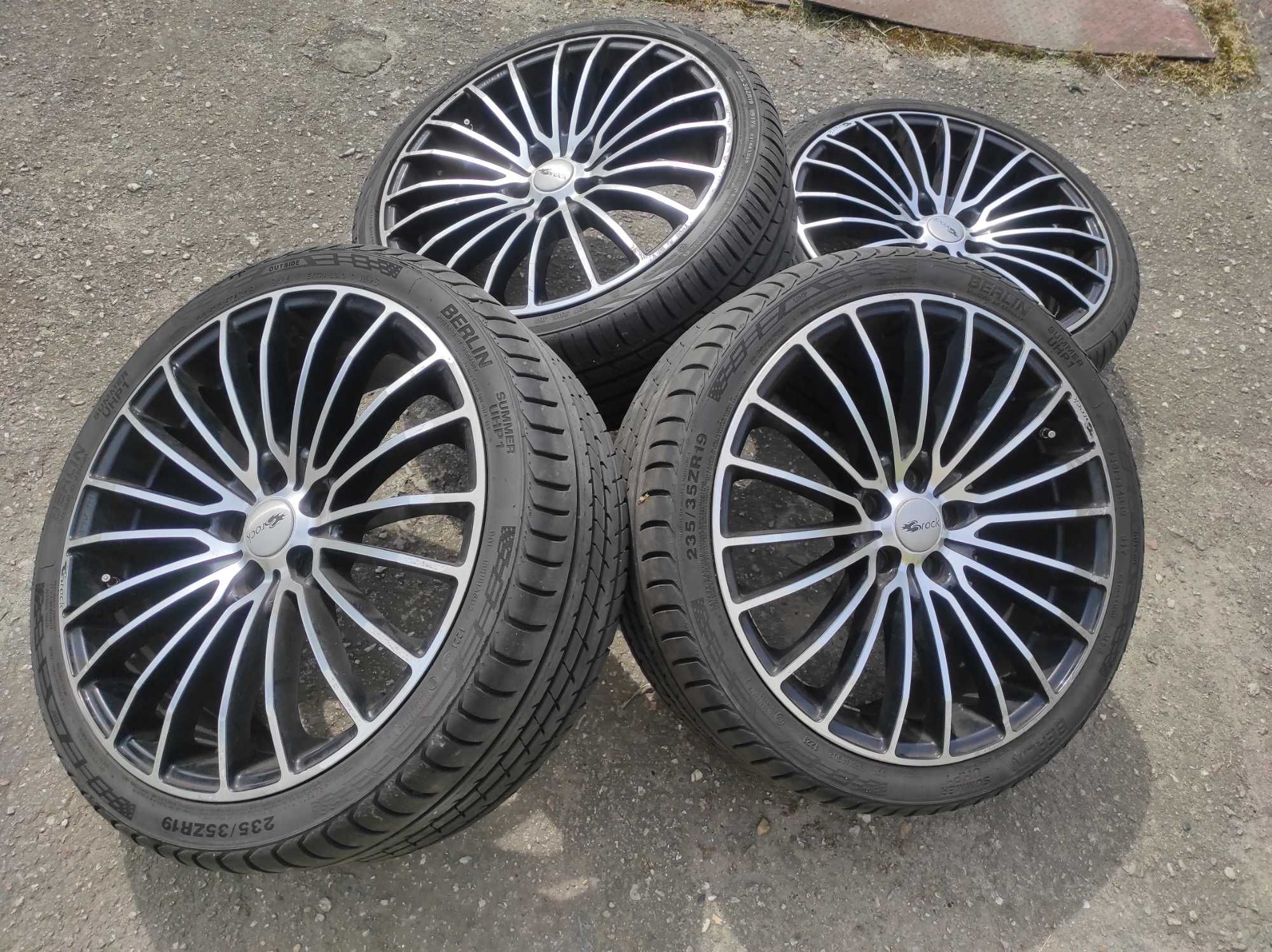Komplet kół letnich Brock B24 5x108 235/35/19" opony 2022r
