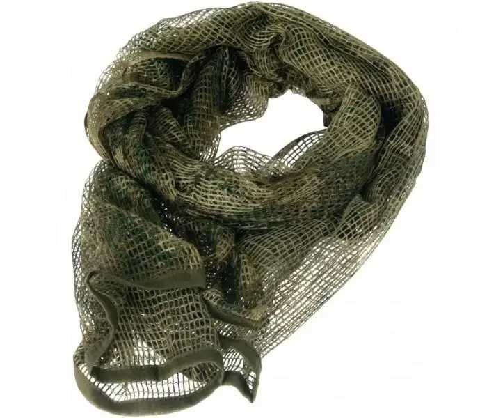 Военный тактический шарф-сетка камуфляж.(180×80) Немецкий бундес.