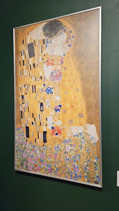 Promiennik ciepła Klarstein 60x100 - Gustaw Klimt pocałunek