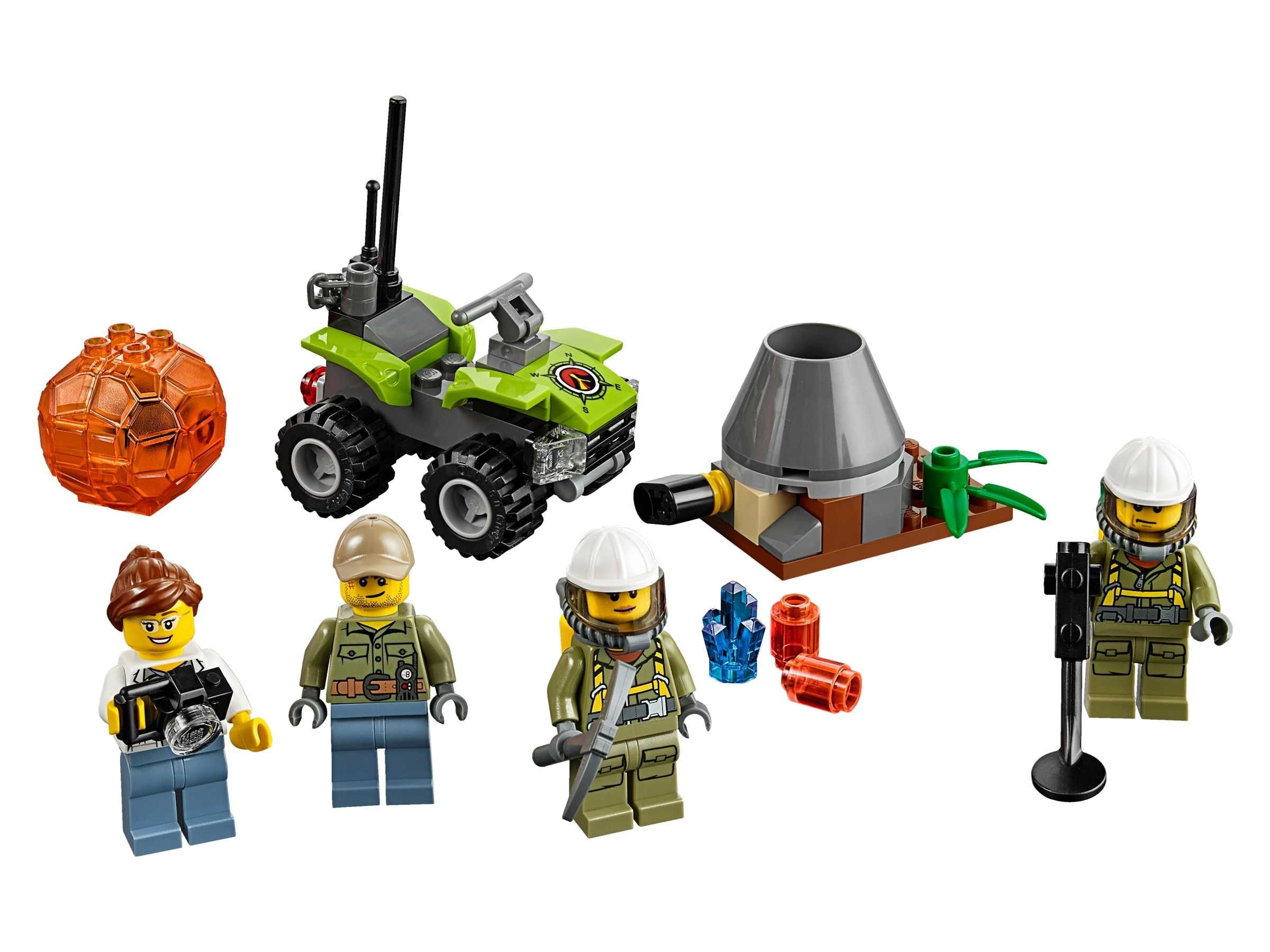 Lego Volcano Explorer sets