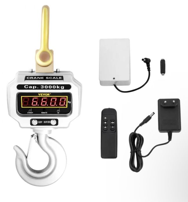 Balança digital de guindaste VEVOR 3000kg