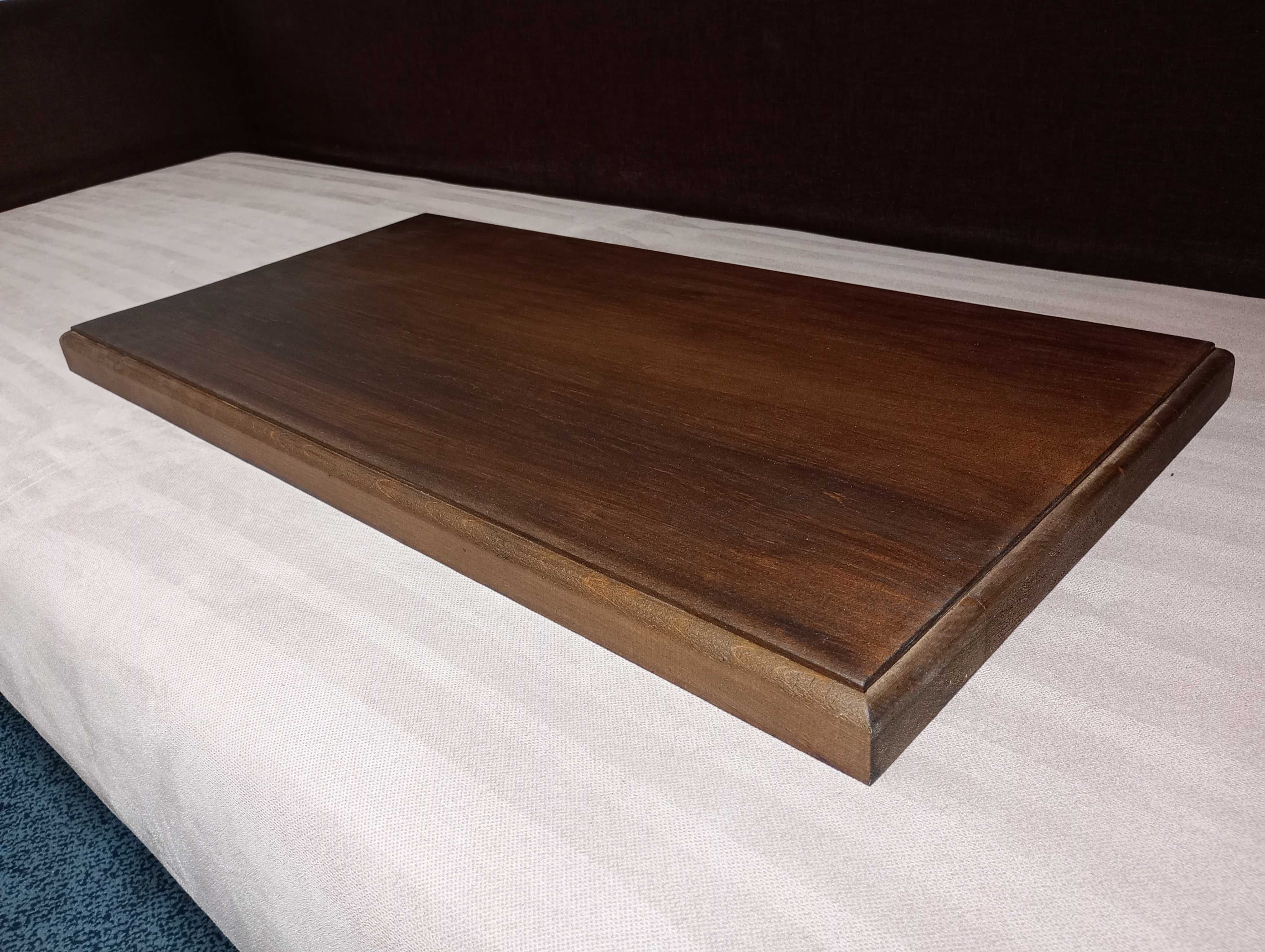 Blat dębowy frez 38,5 cm X 78 cm