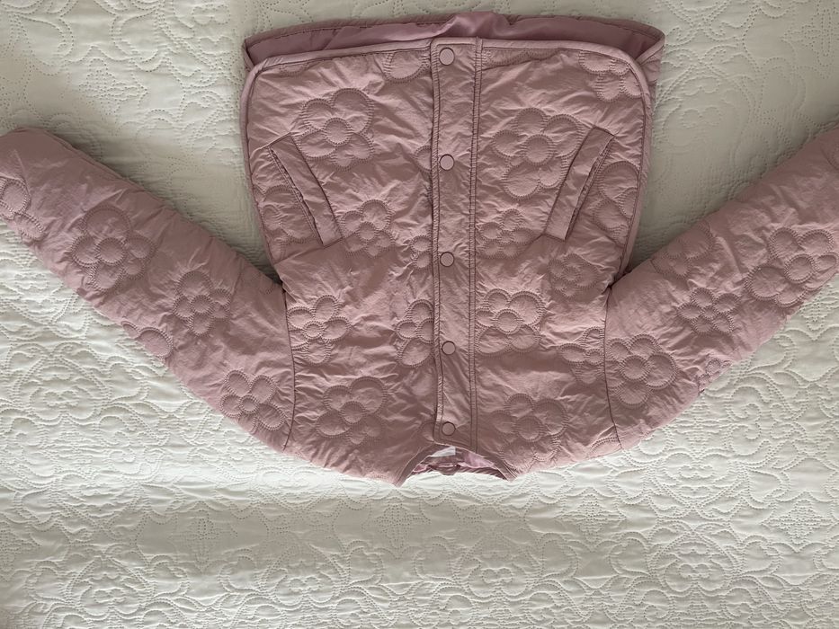 Kurtka jesienna Sinsay różowa r.140