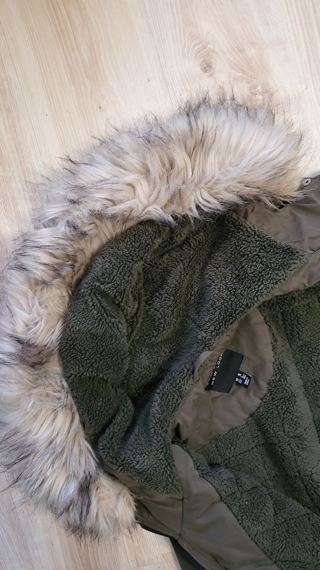 Kurtka M długa khaki parka