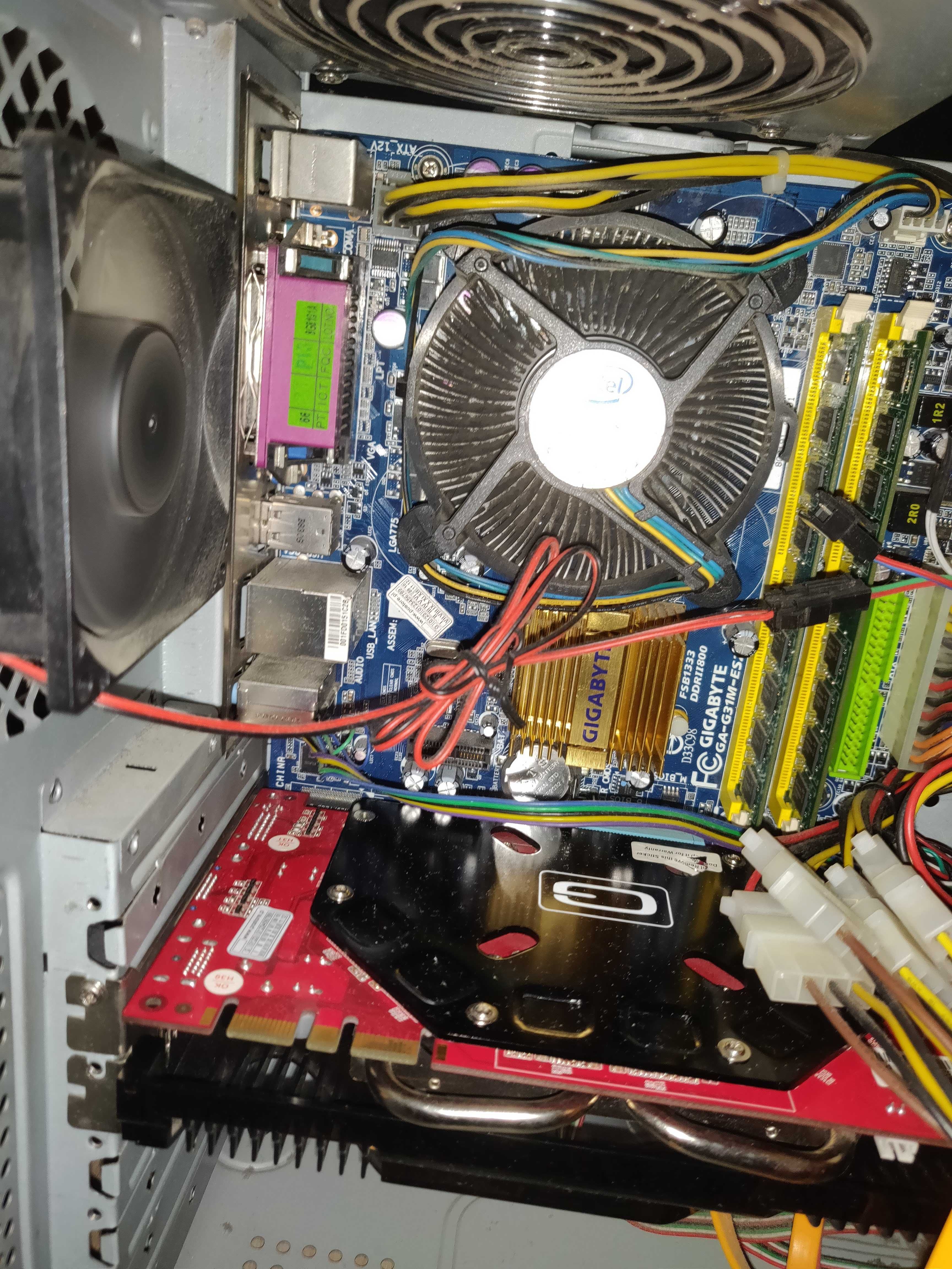 Komputer stacjonarny PC GTS250, 4GB RAM, Intel Core Quad Q8200 2.33GHz