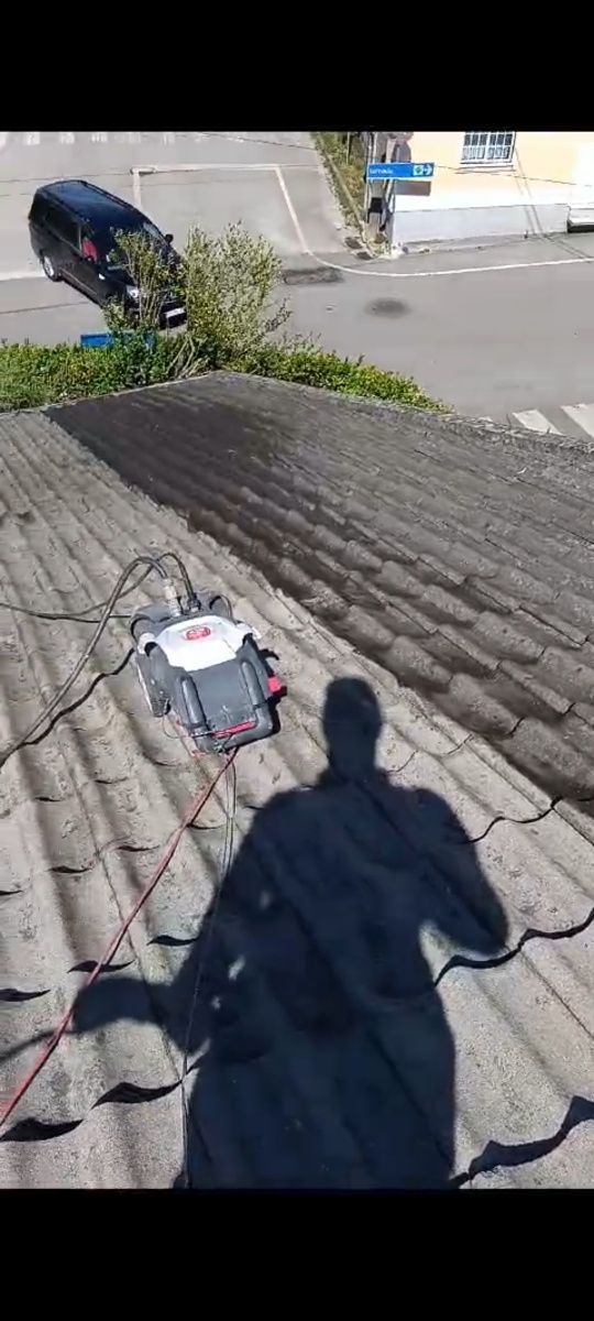 Limpeza , hidrofugacão e Pintura de telhados