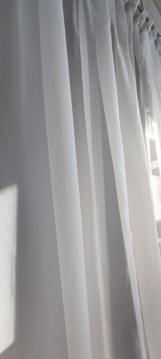 Firanki z ozdobnym dołem