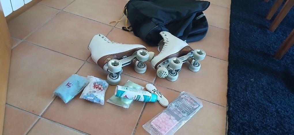 Patins patinagem artística