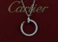 Золотой подвес гвоздь Juste un Clou CARTIER,с бриллиантами -0,40ct