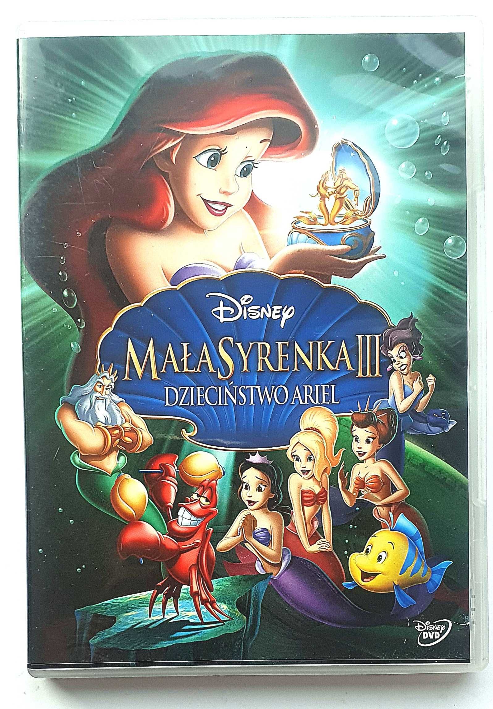 Mała Syrenka III - Dzieciństwo Ariel, płyta DVD, Disney