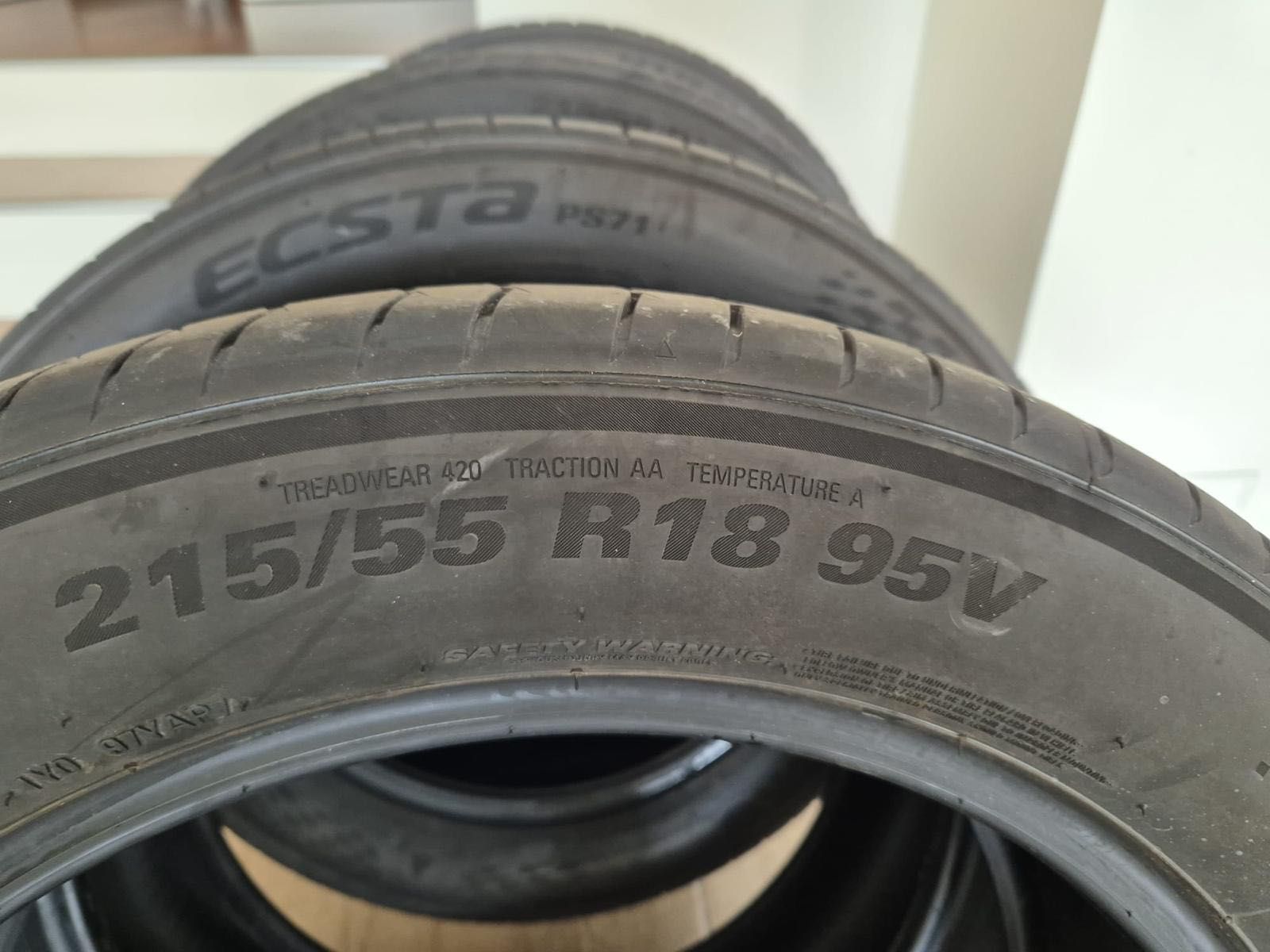 Opony letnie Kumho Ecsta PS 71 215/55 R18 95V 2023