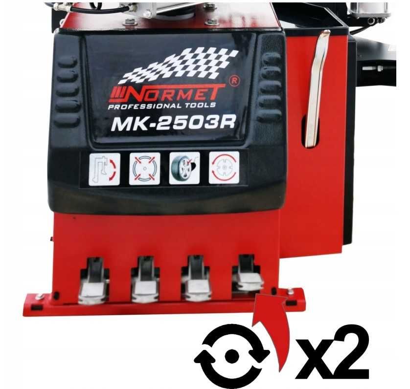 Zestaw Montażownica wyważarka automat WK900LCD + MK2503R