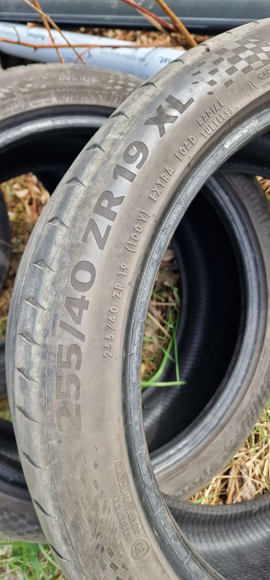 Opony letnie 19/40/255 XL Continental
