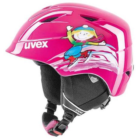 Dziecięcy kask narciarski Uvex Airwing II.  48-52 cm z goglami