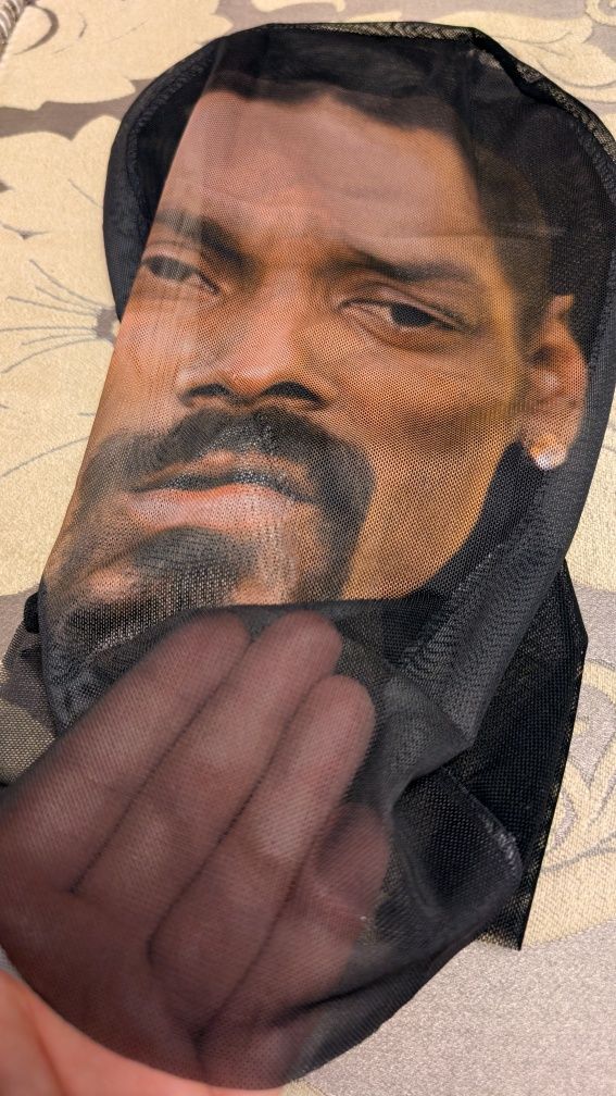 Snoop Dogg 3D маска на голову балаклава снуп догг ганстер музыкант