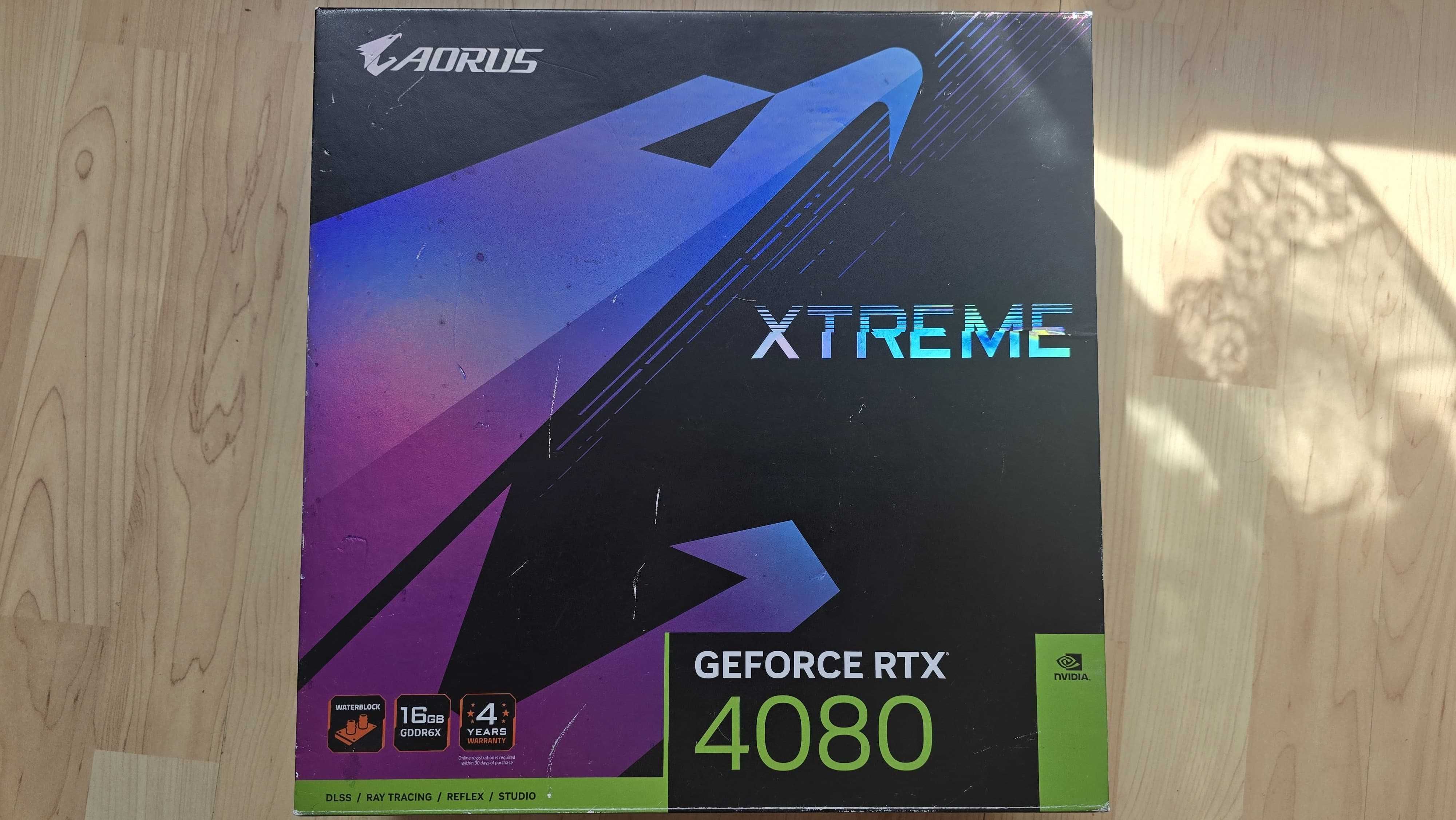 Gigabyte Aorus GeForce RTX 4080 Xtreme Waterforce WB 16GB GDDR6X
