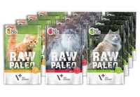 RAW PALEO ADULT CAT 12x100g - mokra karma dla kotów dorosłych-mix smak