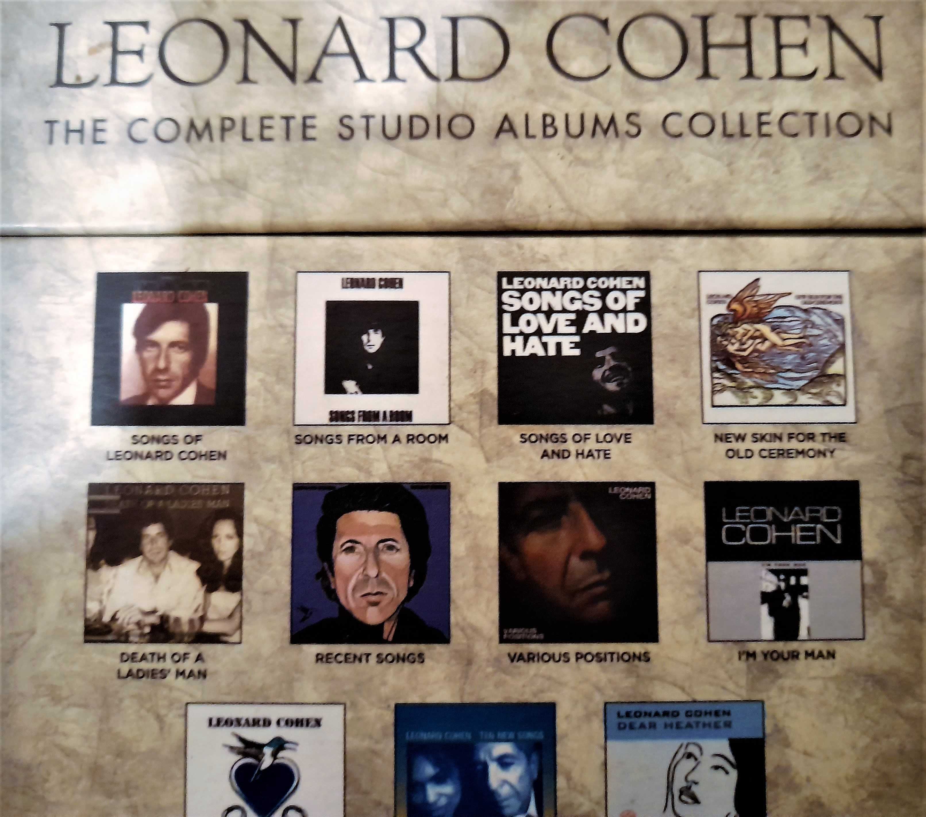 Leonard Cohen em CD