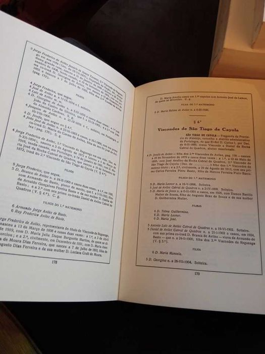 LIVRO de OIRO da NOBREZA - 3 tomos com caixa