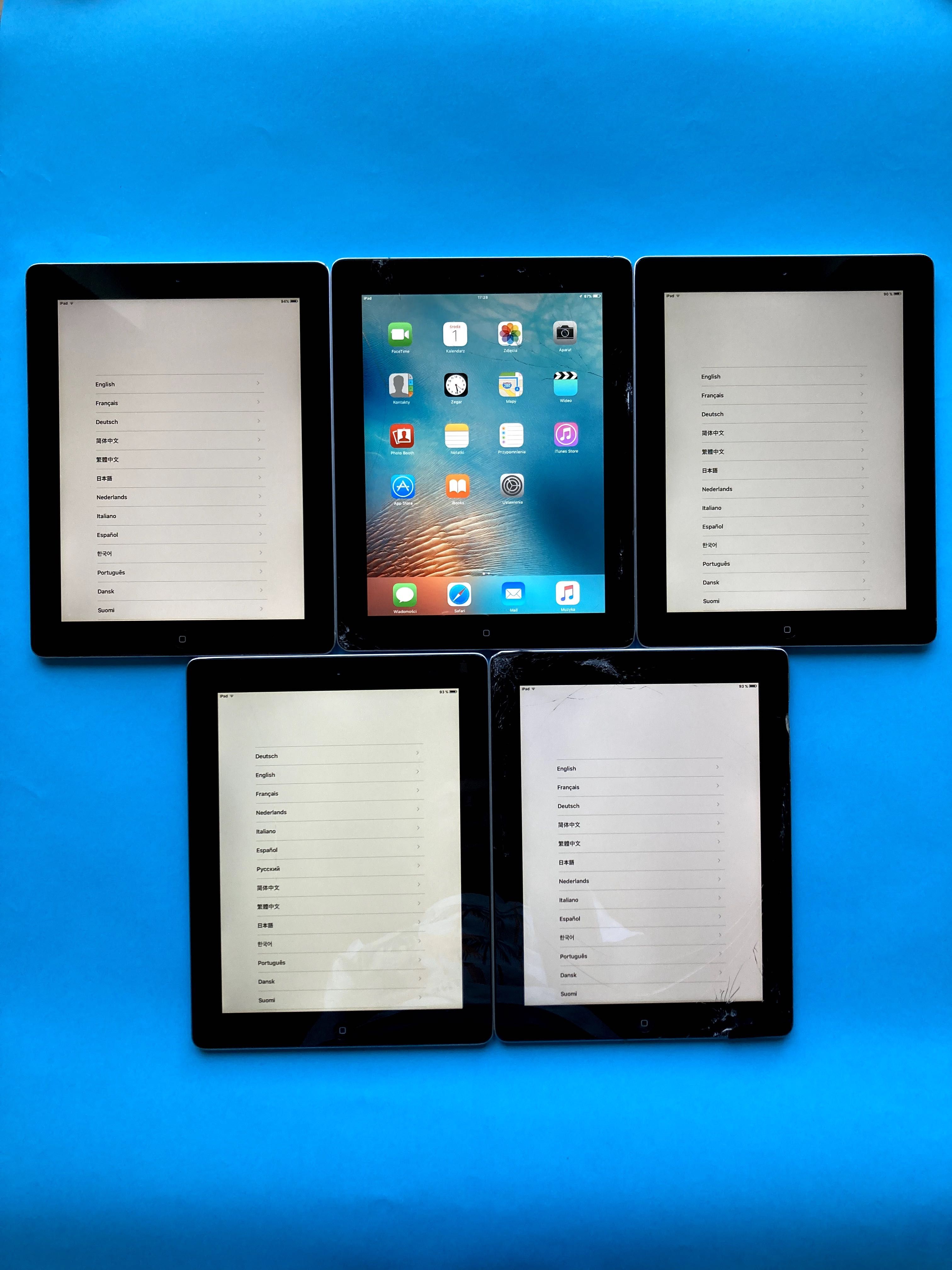 Apple iPad 2 9,7" - zestaw 5 sztuk Sprawny!