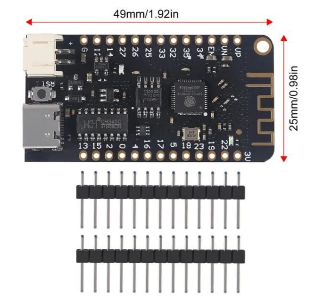 Плата ESP32 Wemos LoLin32 CH340 4MB Wi-Fi Bluetooth