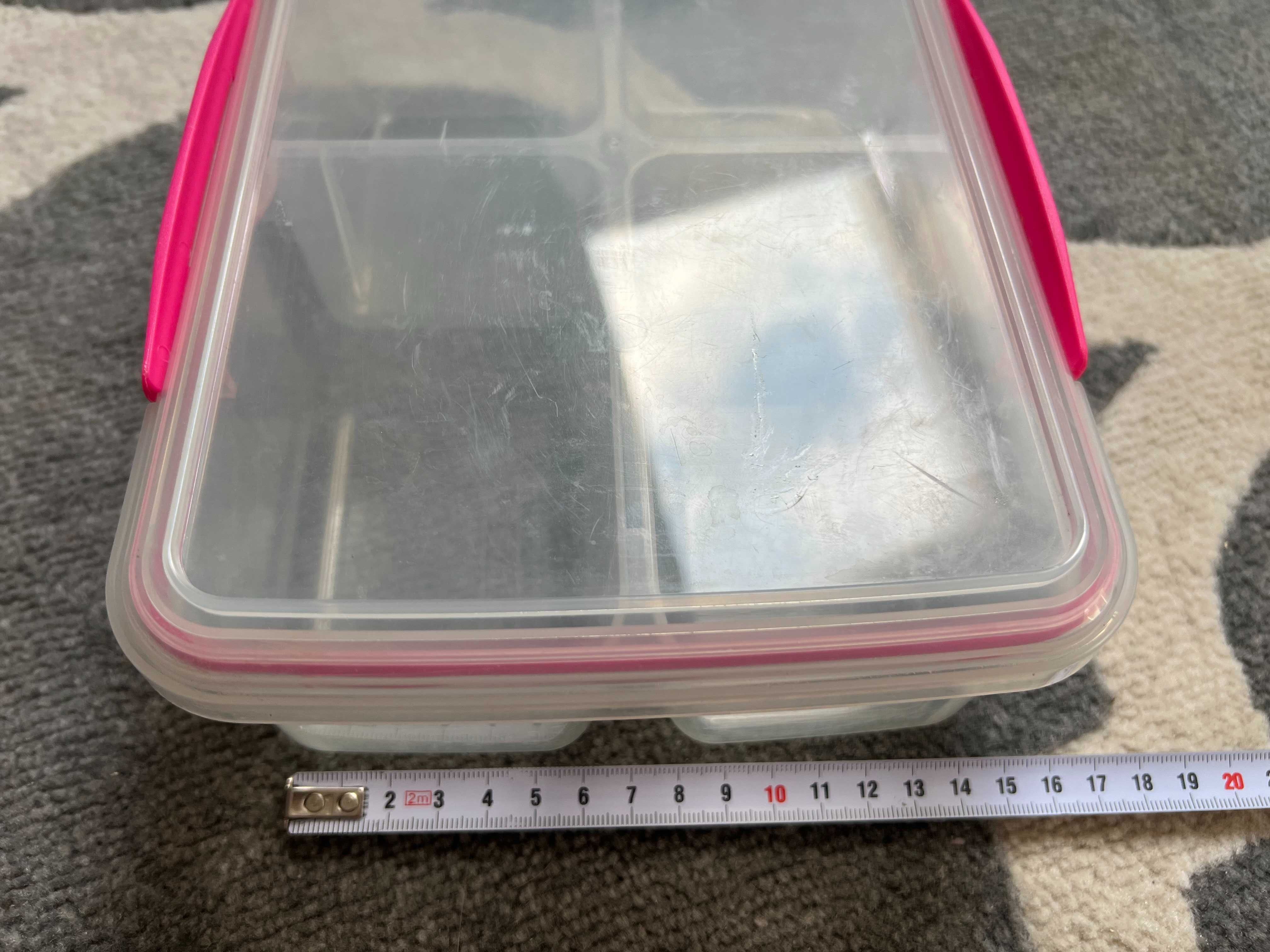 pudełko przegródki lunch box  duże
