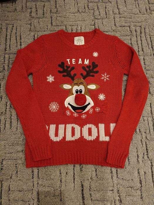 Sweterek świąteczny r XS house damski dziewczęcy