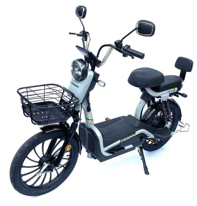 Електровелосипед Crosser CR3 600W 60V 20Ah Колеса 20*2.5 дискові гальм