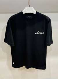 Czarny T-shirt Amiri ‘Written Logo’ - L