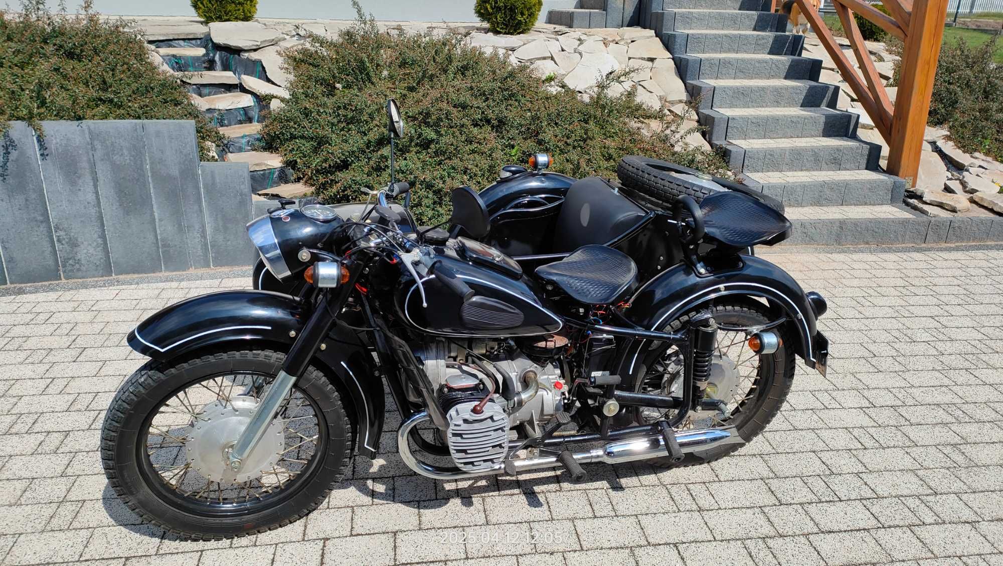 Ural K-750 odrestaurowany, zarejestrowany w użytkowaniu