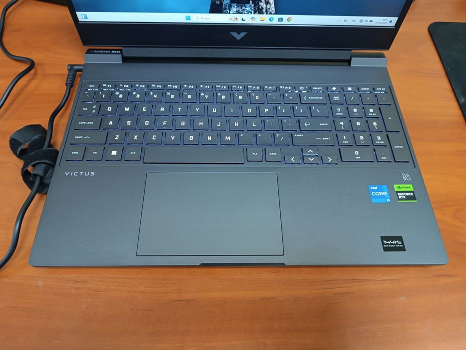 Ноутбук ігровий HP Victus i5-12450H/16GB/RTX2050/512GB/144Гц