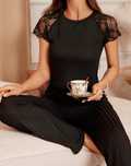 Pijamas de Senhora "BlackNight" - L e XL [NOVOS]