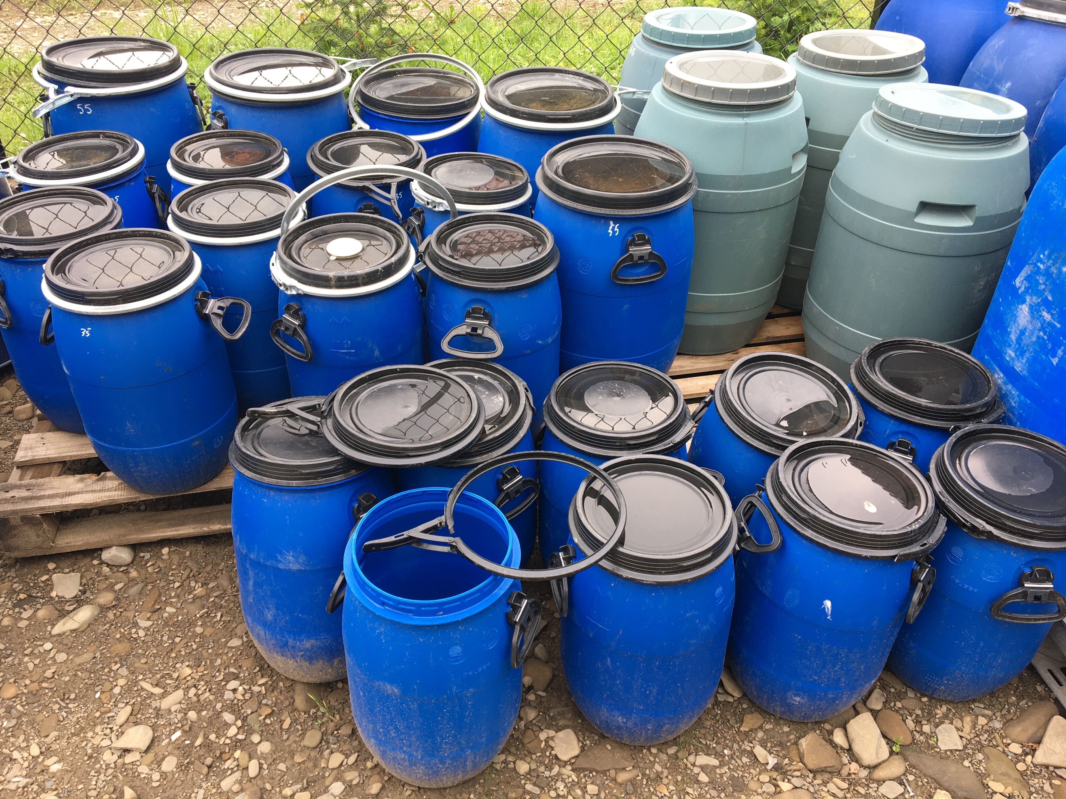 Beczki plastikowe spozywka  40zl