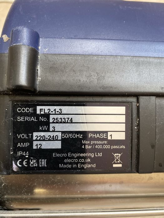 Водонагрівач для басейну, чану 3 квт