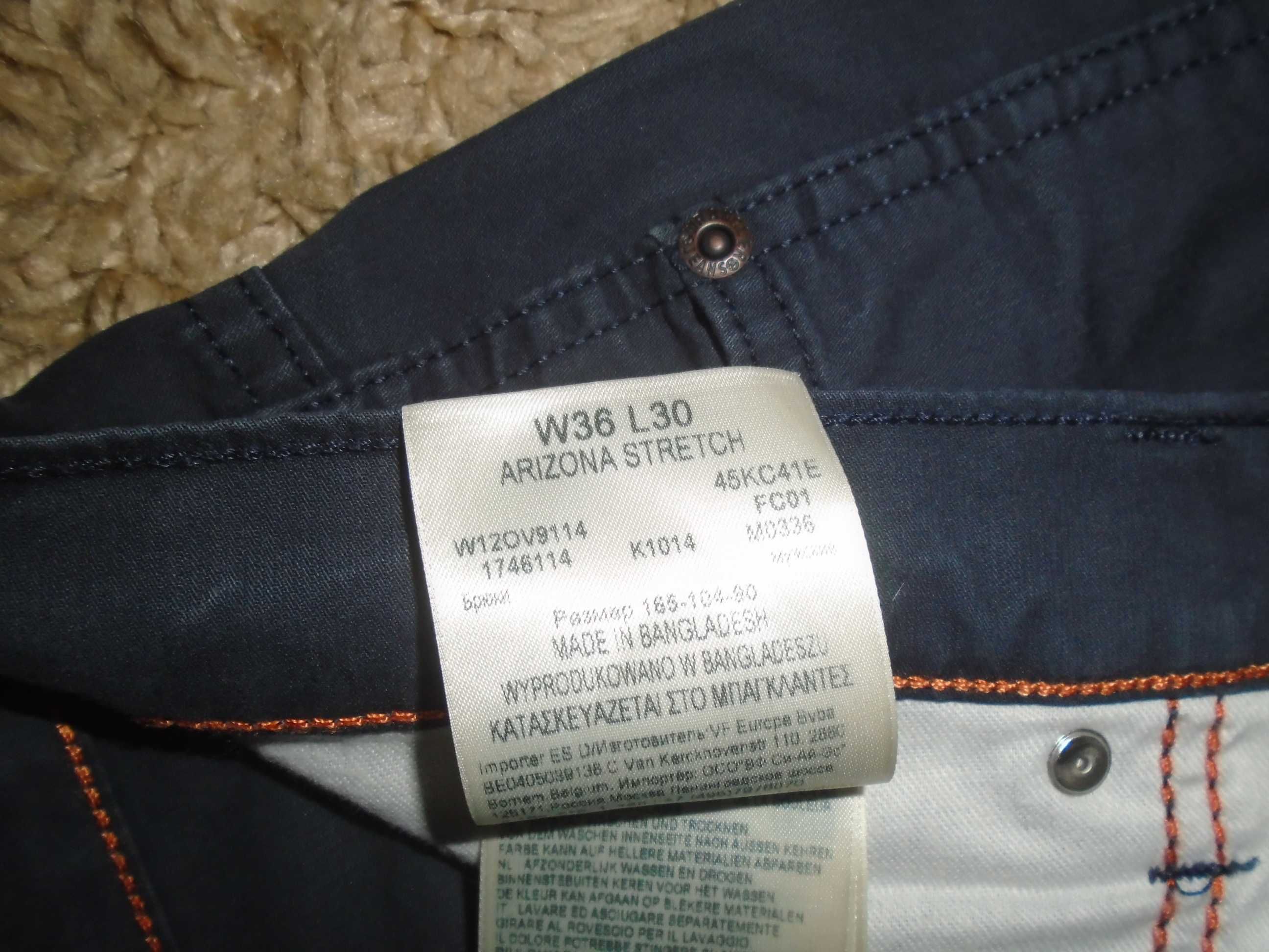 Джинсы Wrangler Arizona USA W36 L30