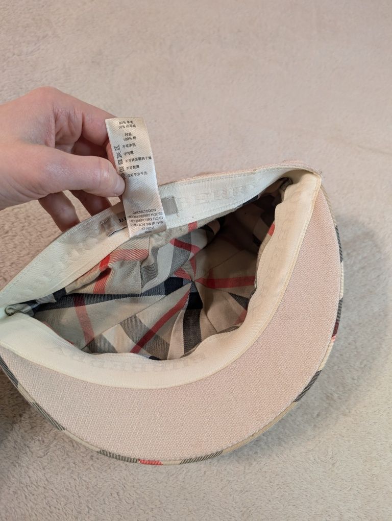 Берет кепка Burberry   one size