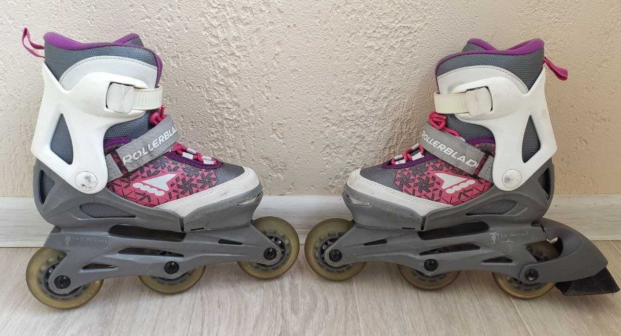 Детские ролики Rollerblade 29-34 размер (185-215 см)+ Защита