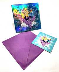 Kartka urodzinowa puzzle My Little Pony