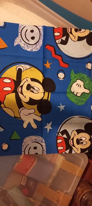 Capa de edredom do Mickey infantil