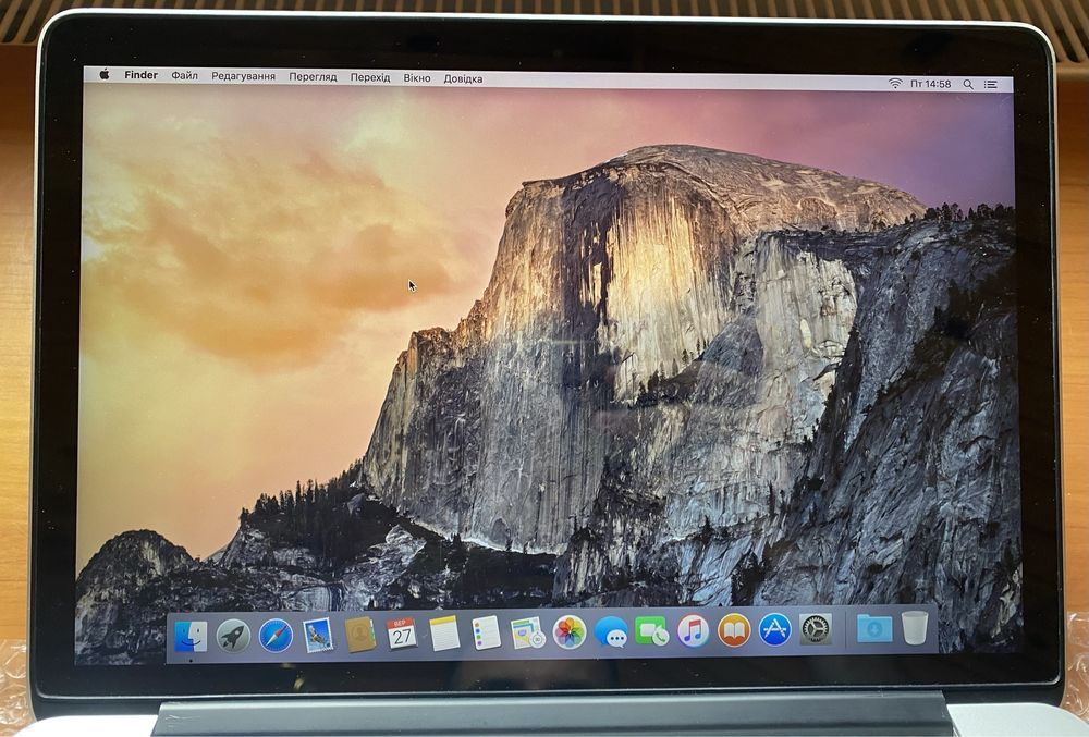 Дисплей кришка екран матриця macbook pro air a1502 2012-2015