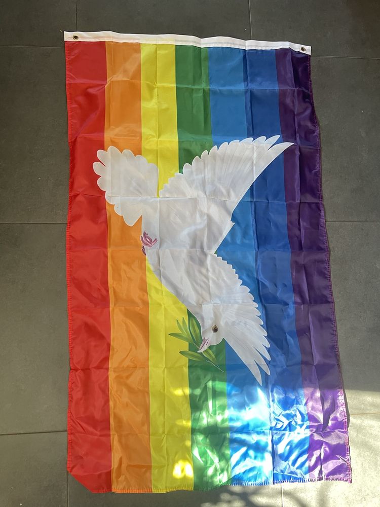Duża flaga LGBT 150/90
