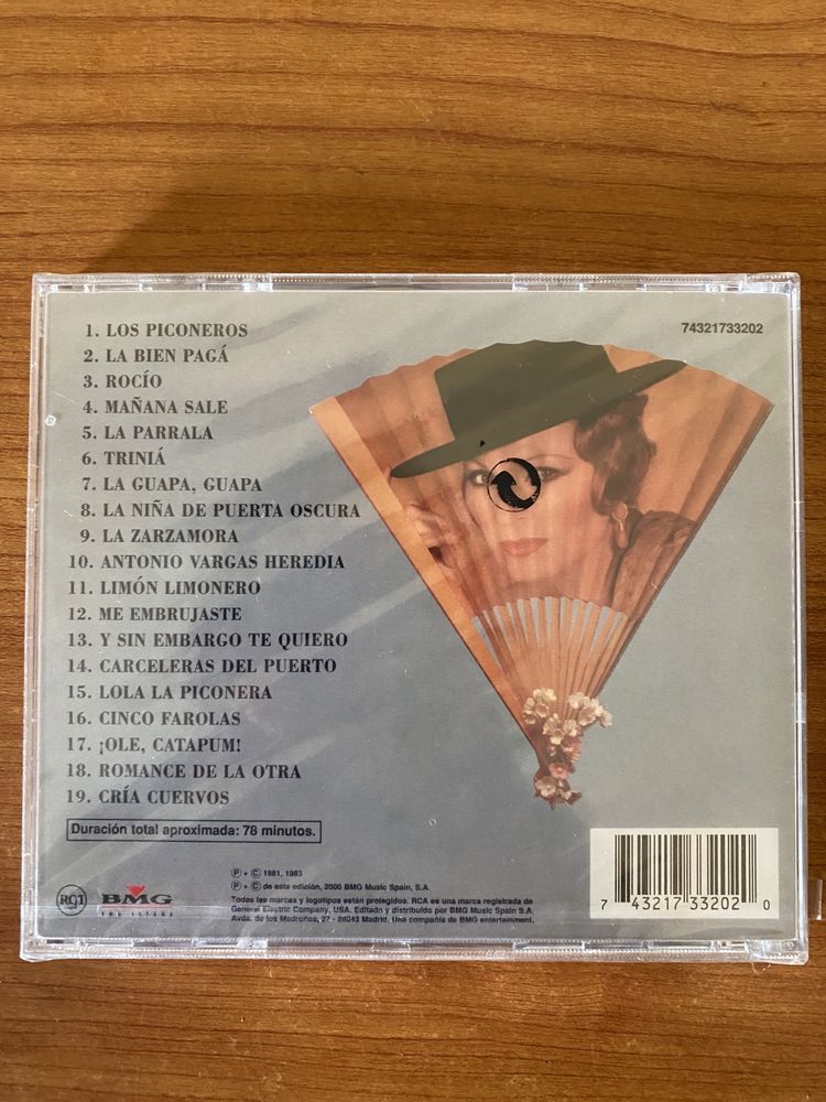 CD Rocio Jurado-Canciones de Espana