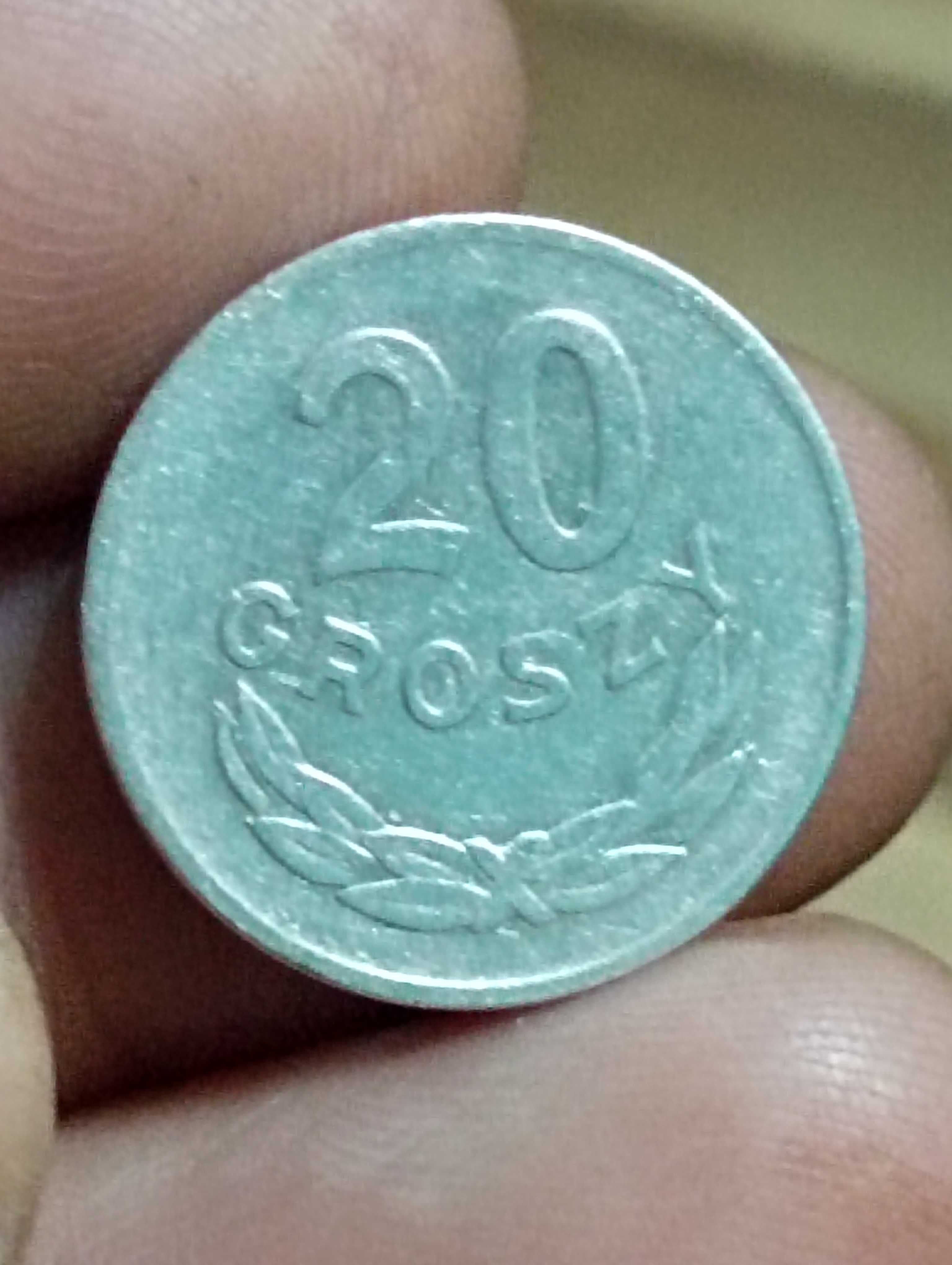 Sprzedam monetę czwarta 20 gr 1949 r bzm