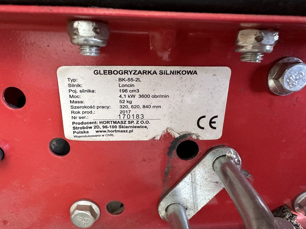 Glebogryzarka Hortmasz BK 55