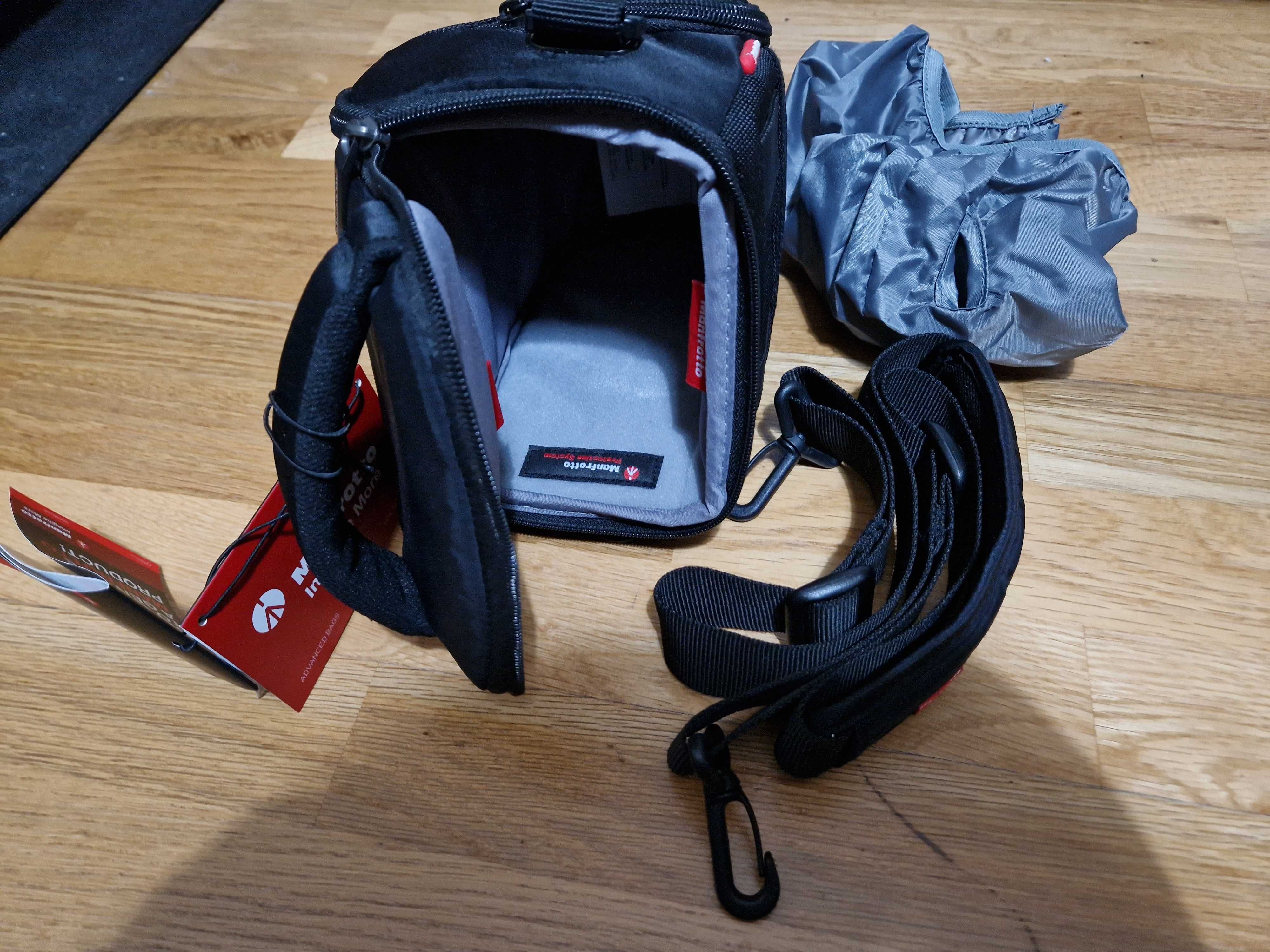 Bolsa máq. fotografica - MANFROTTO nova nova Holster S Preto - NOVO