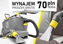 Wynajem Karcher - ODKURZACZ PIORĄCY, PRANIE tapicerki, dywanów - dowóz